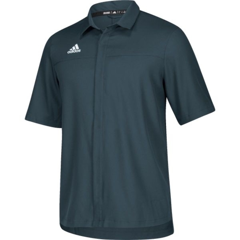 Adidas full button polo